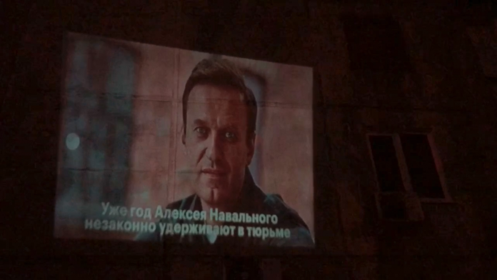 Акция в поддержку Алексея Навального в Краснодаре